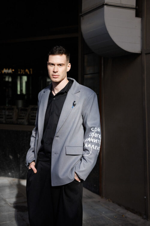 Чоловічий піджак – Сірий