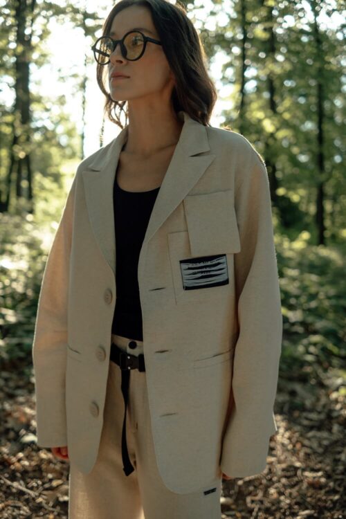 Women’s linen jacket – Beige