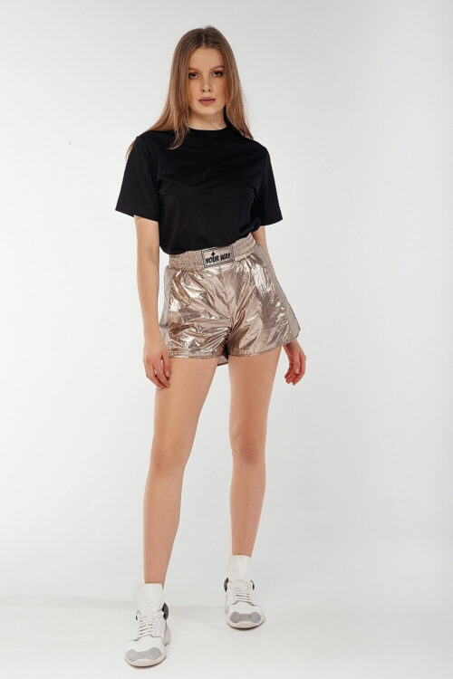 Women’s shorts bronze – beige – Bronze