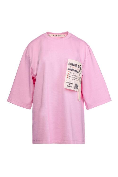 Жіноча Футболка – Рожевий