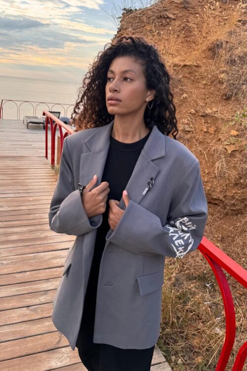 Жіночий піджак – Сірий