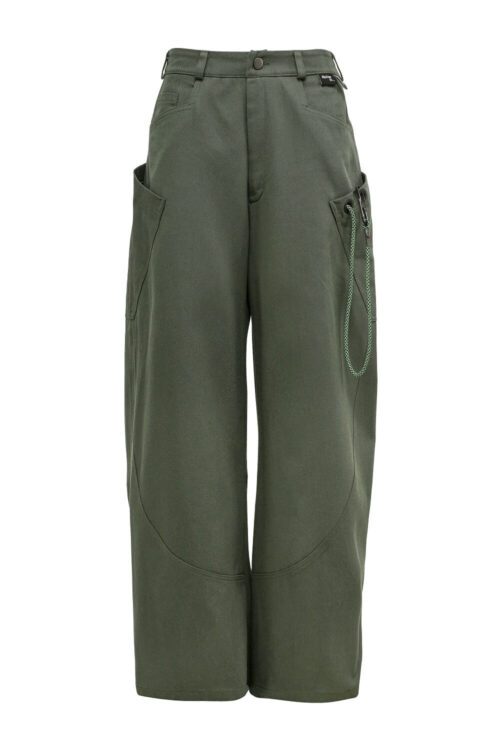 Жіночі штни “Only Cash” – Темно-зелений хакі