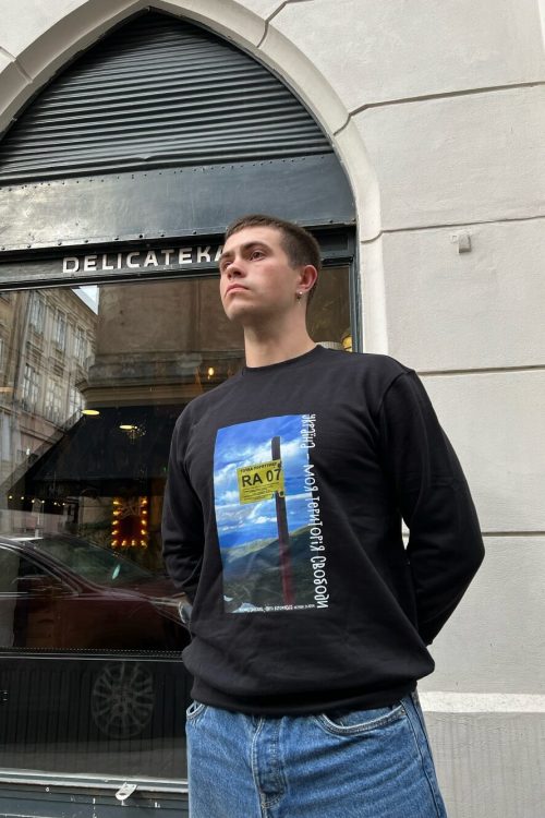 Men’s sweatshirt “Salvation Point” – Black